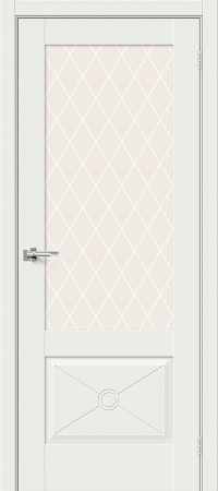 Прима-13.Ф2.0.0 White Matt White Сrystal